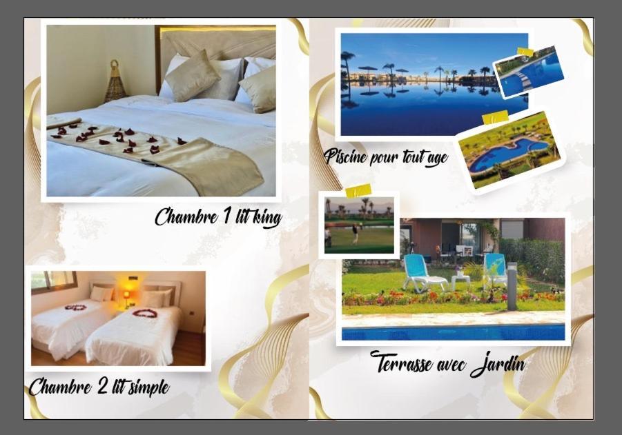 Mini-Villa Situee Dans Une Residence Prestigia A Marrakech, Avec Une Vue Sur La Piscine Et Le Golf Une Securite 24H Sur 24 Et Une Proximite Ideale De L Aeroport 5 Minutes C Est Une Offre Parfaite Pour Des Vacances Marrakesh Buitenkant foto